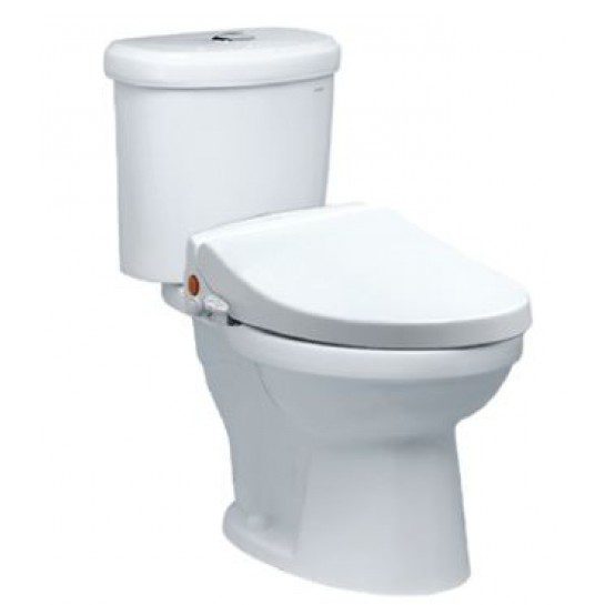 Bồn Cầu CAESAR CD1338/TAF050 2 Khối Nắp Rửa Cơ