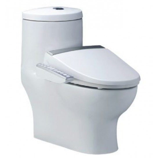 Bồn Cầu CAESAR CD1375/TAF200H 1 Khối Nắp Điện Tử