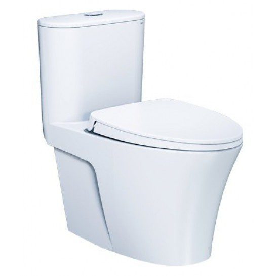 Bồn Cầu CAESAR CD1395 1 Khối Nắp Êm