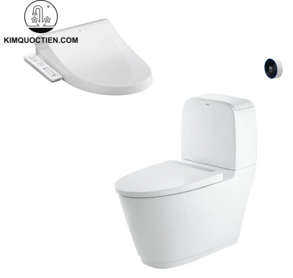 Bồn cầu hai khối INAX ACT-832+CW-H18VN Nắp điện tử xả cảm ứng