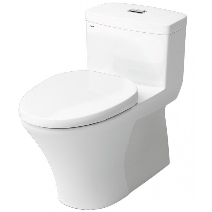 Bồn Cầu INAX Nắp Êm AC-900VRN (AC900VRN) 1 Khối Aqua Ceramic
