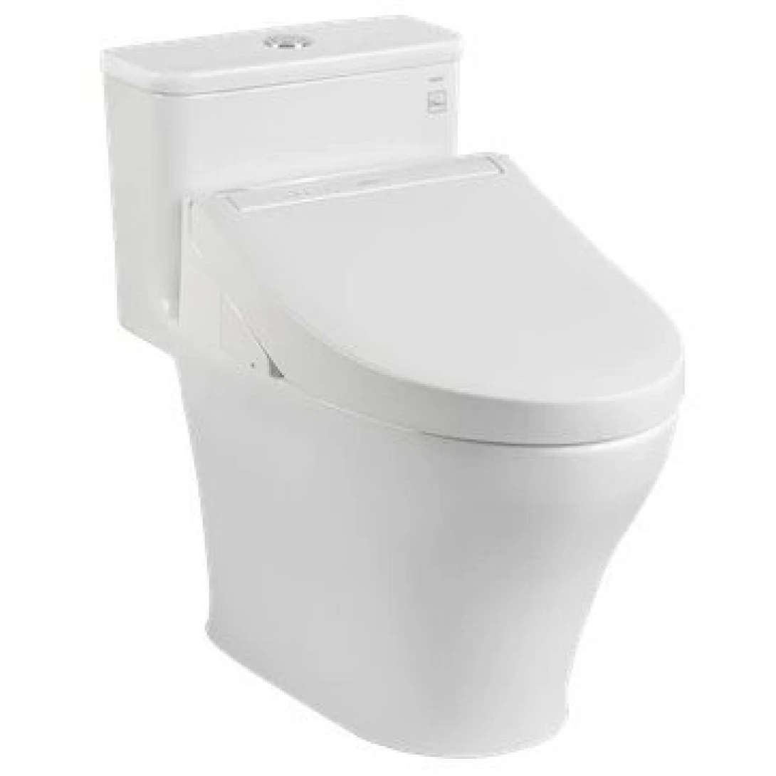 Bồn cầu điện tử TOTO MS857DW14 1 khối kèm nắp rửa điện tử WASHLET dòng C5 – TCF24410AAA