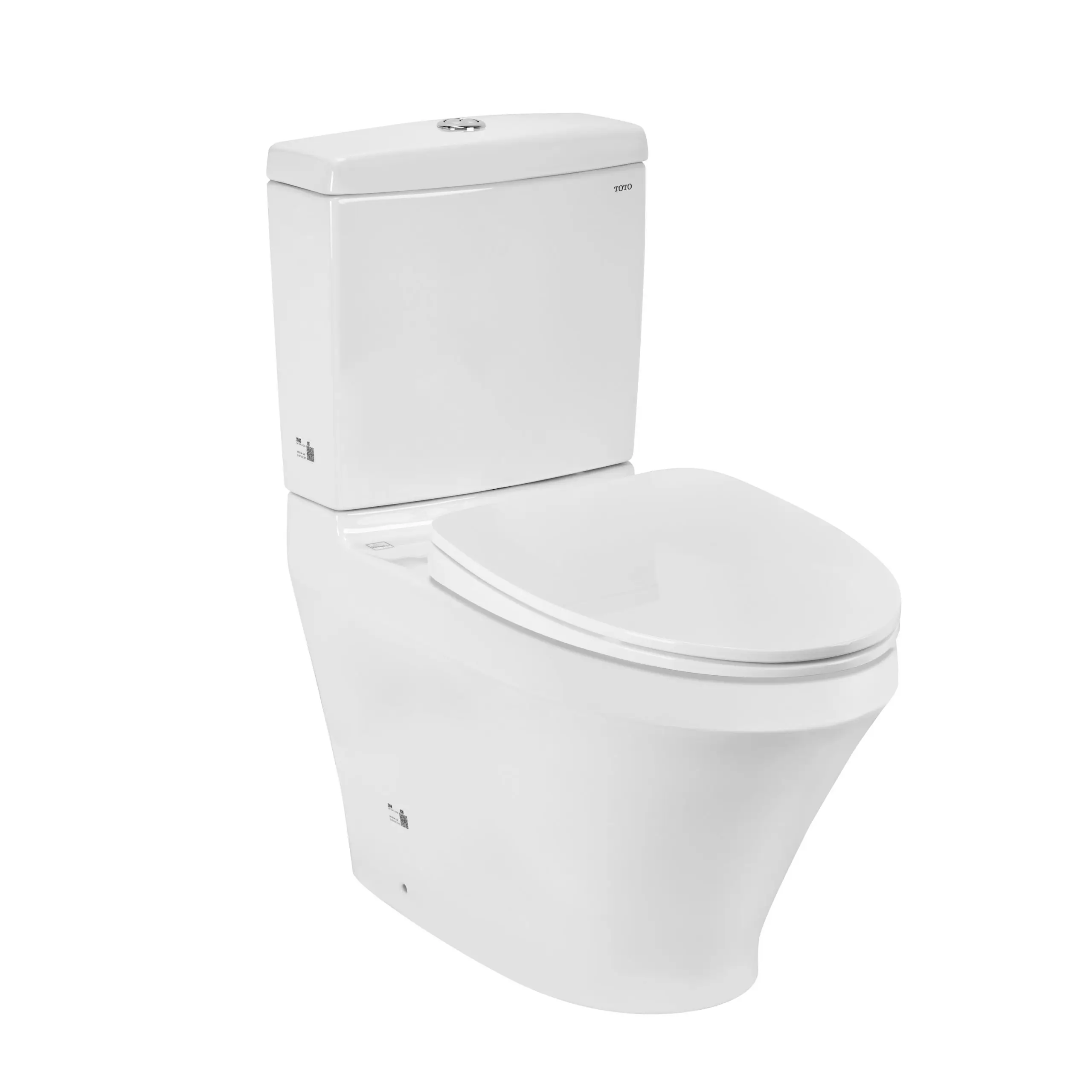 Bồn cầu TOTO CS945PDT10 2 khối thoát ngang, nắp đóng êm TC395VS