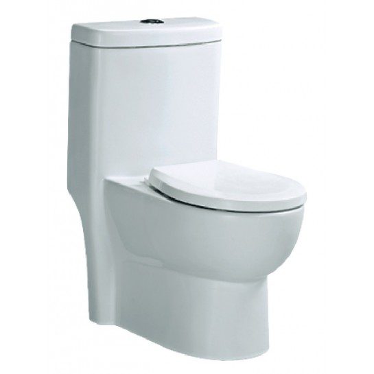 Bồn Cầu CAESAR CD1394 Trẻ Em 1 Khối Nắp Êm