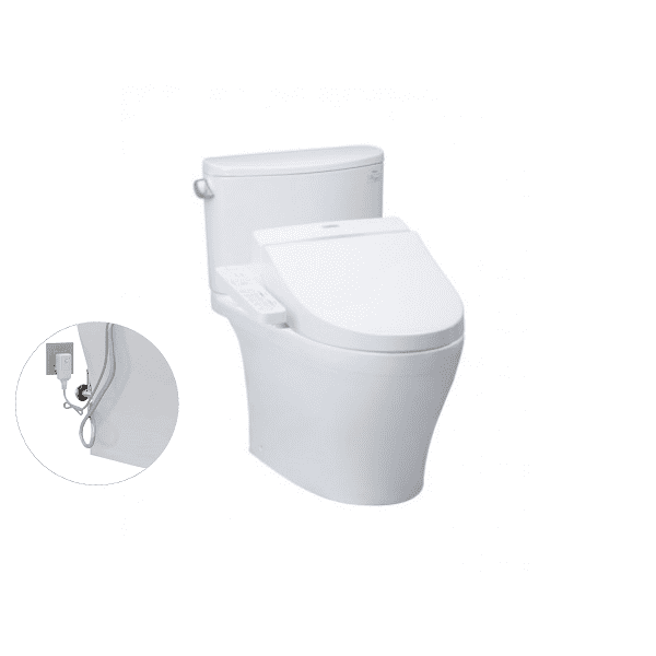 Bồn Cầu Điện Tử TOTO CS767RW7#XW Kèm Nắp Rửa Điện Tử WASHLET Dòng C2 – TCF6631A (220V)