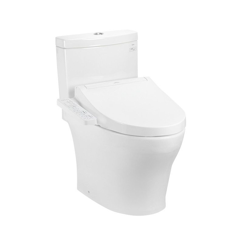Bồn Cầu Điện Tử TOTO CS769DRW16#XW Kèm Nắp Rửa Điện Tử WASHLET Dòng C2 – TCF23410AAA (220V)