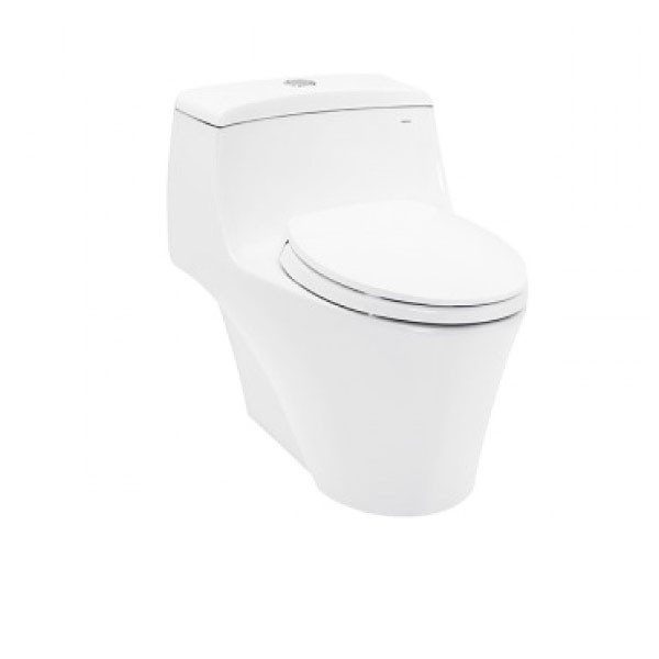 Bồn Cầu TOTO một khối CW823RAT2#W/T53P100VR Nắp Đóng Êm TC393VS