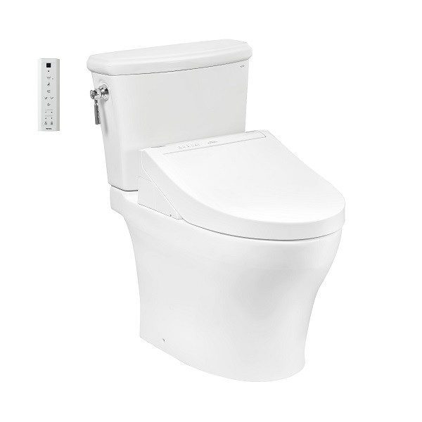 Bồn Cầu Điện Tử TOTO CS986CGW15#XW Kèm Nắp Rửa Điện Tử WASHLET (Loại Giấu Dây) Dòng C5 – TCF24460AAA (220V)