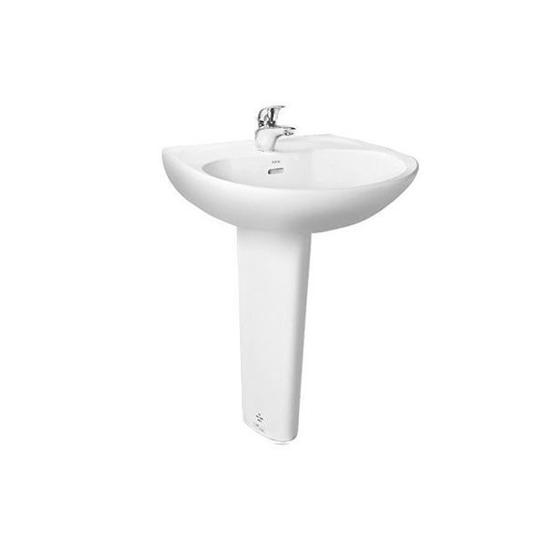 Chậu Rửa Mặt Lavabo TOTO LHT239CR#W Treo Tường Chân Ngắn