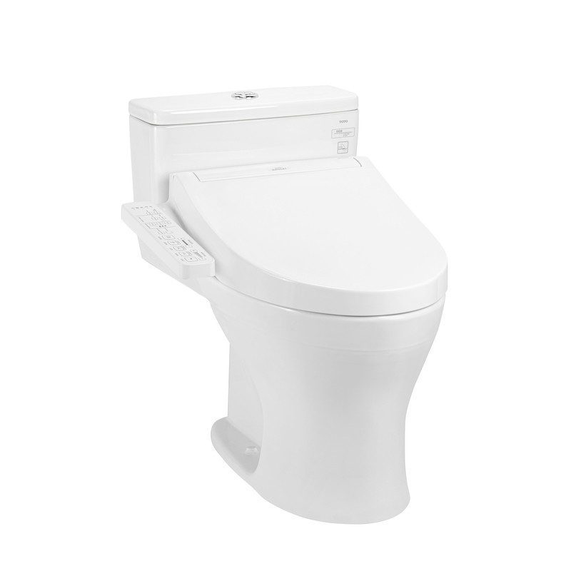 Bồn Cầu Điện Tử TOTO MS855DW16#XW Kèm Nắp Rửa Điện Tử WASHLET Dòng C2 – TCF23410AAA (220V)