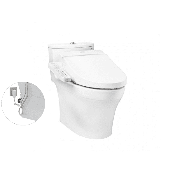 Bồn Cầu Điện Tử TOTO MS885DW7#XW Kèm Nắp Rửa Điện Tử WASHLET Dòng C2 – TCF6631A (220V)