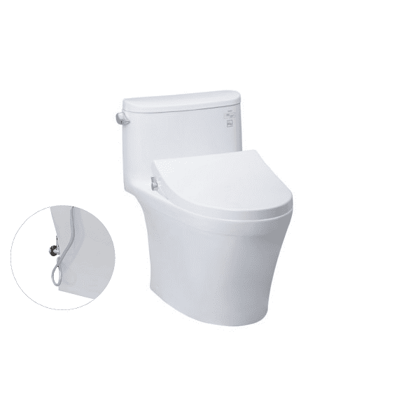 Bồn Cầu TOTO MS887RE4#XW1 Khối Nắp Rửa Cơ TCW1211A