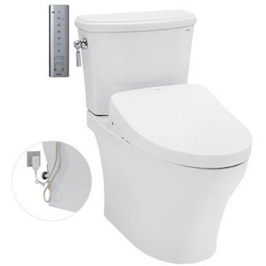 Bồn Cầu Điện Tử TOTO CS986GW11#XW Kèm Nắp Rửa Điện Tử WASHLET Dòng S7 – TCF4911Z (220V)