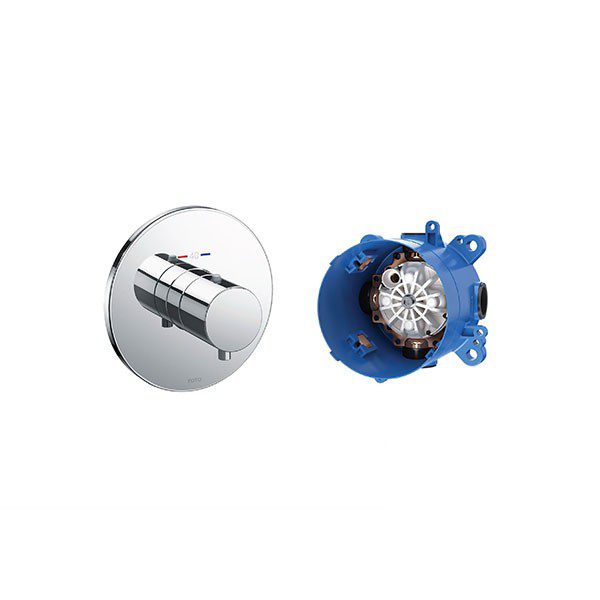 Van Điều Chỉnh Nhiệt Độ TOTO TBV01406B/TBN01001B 3 Đường Nước