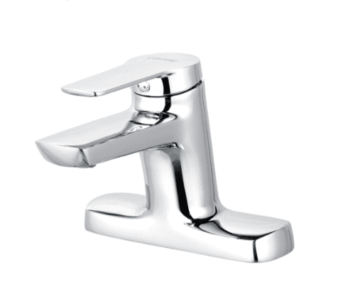 Vòi Lavabo CAESAR B202CU Nóng Lạnh Xả Nhấn