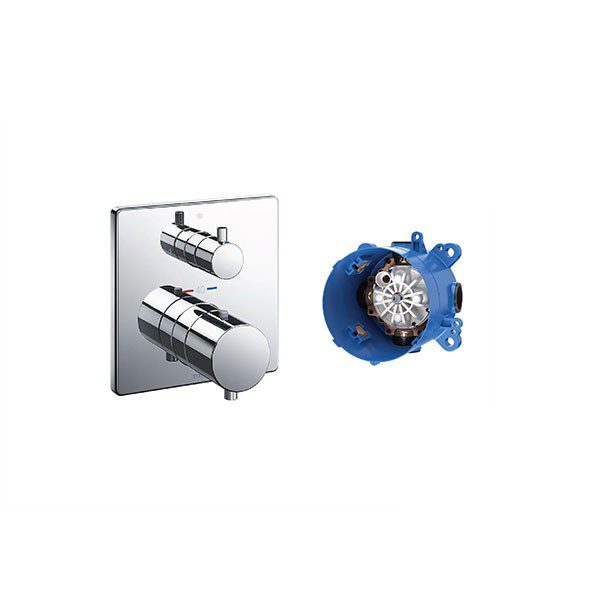 Van Âm Tường TOTO TBV02404B/TBN01001B Nhiệt Độ 2 Đường Nước