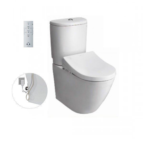 Bồn Cầu Điện Tử TOTO CS761DW5#XW Kèm Nắp Rửa Điện Tử WASHLET Dòng S7 – TCF4732A (220V)