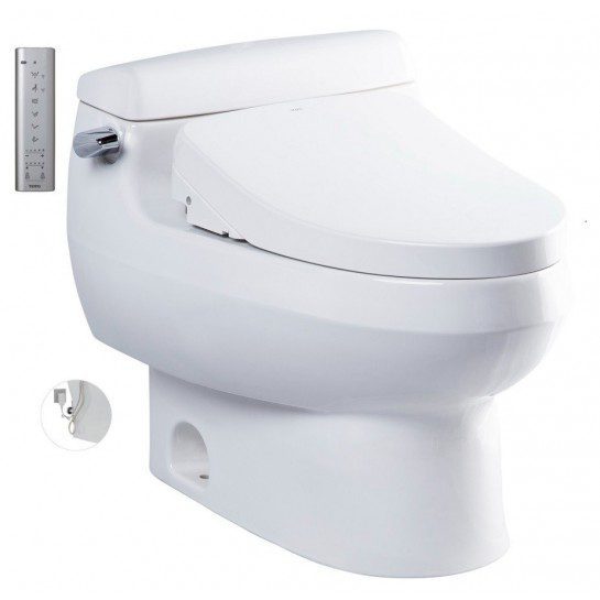 Bồn Cầu Điện Tử TOTO MS688W11#XW Kèm Nắp Rửa Điện Tử WASHLET Dòng S7 – TCF4911Z (220V)