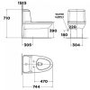 Bồn Cầu American Standard WP-1830PL (WP1830PL) Nắp Rửa Điện Tử - ảnh 2
