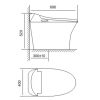Bồn Cầu Thông Minh Viglacera V93.WB - ảnh 2