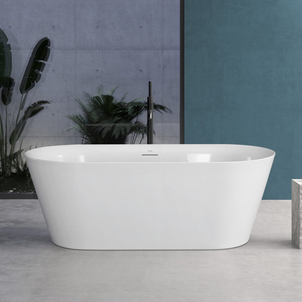 Bồn Tắm Ngâm Mowoen MW8201P-170 Đặt Sàn 1700mm Acrylic