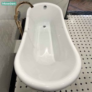 Ảnh công trình thực tế Bồn Tắm Tân Cổ Điển MOWOEN MW905-170 Đặt Sàn 1700mm