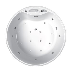 Ảnh công trình thực tế Bồn Tắm Massage MOWOEN MW8303BHB-165 Tròn 1650mm