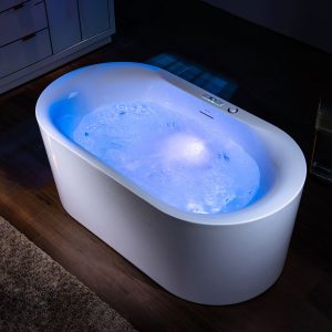Ảnh công trình thực tế Bồn Tắm Massage Mowoen MW8309BHB-150 Bóng Khí Thủy Lực 1500mm