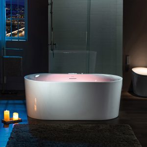 Ảnh công trình thực tế Bồn Tắm Massage Mowoen MW8309BHB-150 Bóng Khí Thủy Lực 1500mm