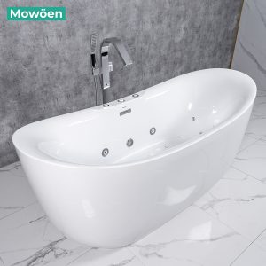 Ảnh công trình thực tế Bồn Tắm Massage MOWOEN MW8305B-180.MS Bóng Khí 1800mm