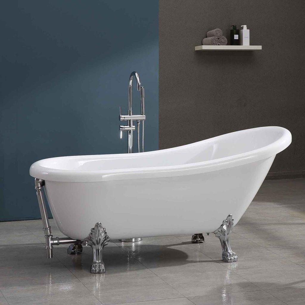 Bồn Tắm Tân Cổ Điển MOWOEN MW905-170 Đặt Sàn 1700mm