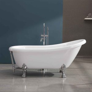 Ảnh công trình thực tế Bồn Tắm Tân Cổ Điển MOWOEN MW905-180 Acrylic 1800mm