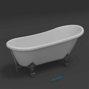 Ảnh công trình thực tế Bồn Tắm Tân Cổ Điển MOWOEN MW905-180 Acrylic 1800mm