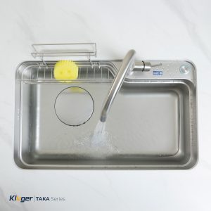 Ảnh công trình thực tế Chậu Rửa Chén KLUGER KF7848FS-DO Plus 1 Hố 780mm Inox 304