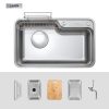 Chậu Rửa Chén KLUGER KF7848FS-DO Plus 1 Hố 780mm Inox 304 - ảnh 2