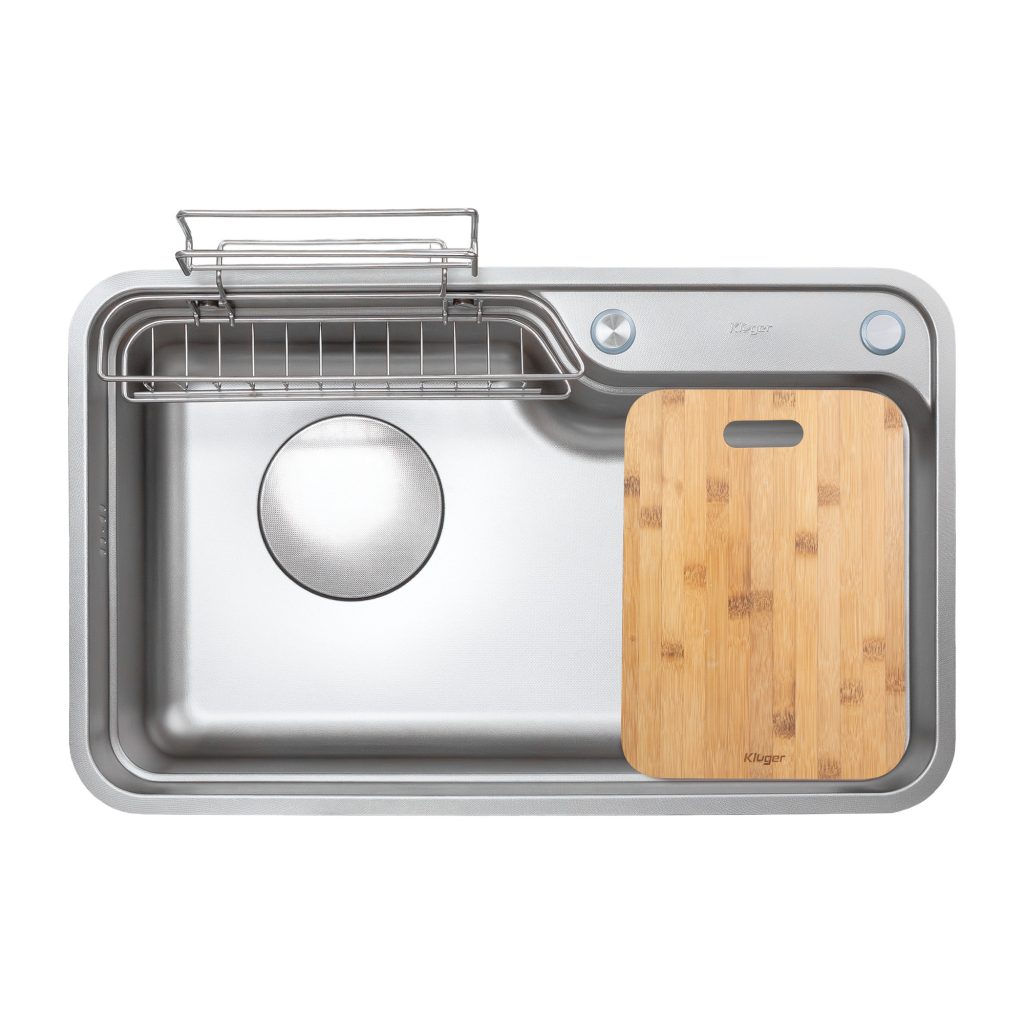 Chậu Rửa Chén KLUGER KF7848FS-DO Plus 1 Hố 780mm Inox 304