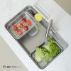 Chậu Rửa Chén KLUGER KF7848FS-DO Plus 1 Hố 780mm Inox 304 - ảnh 7