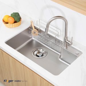 Ảnh công trình thực tế Chậu Rửa Chén 1 Hộc KLUGER KH8050FS Ulti 800mm HARU Series