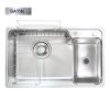 Chậu Rửa Chén 1 Hố KLUGER KH8050ST Plus Inox 304 Dày 1.0mm