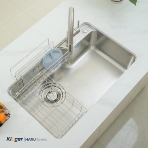 Ảnh công trình thực tế Chậu Rửa Chén 1 Hố KLUGER KH8050ST Plus Inox 304 Dày 1.0mm