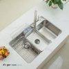 Chậu Rửa Chén 1 Hố KLUGER KH8050ST Plus Inox 304 Dày 1.0mm - ảnh 4