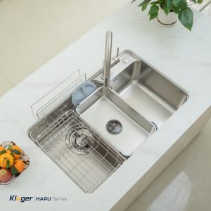 Ảnh công trình thực tế Chậu Rửa Chén 1 Hố KLUGER KH8050ST Plus Inox 304 Dày 1.0mm