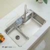 Chậu Rửa Chén 1 Hố KLUGER KH8050ST Plus Inox 304 Dày 1.0mm - ảnh 7