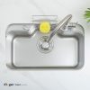 Chậu Rửa Chén 1 Hố KLUGER KT7848FS-Basic Inox 304 Dày 1.2mm - ảnh 3