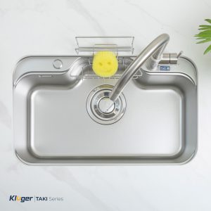 Ảnh công trình thực tế Chậu Rửa Chén 1 Hố KLUGER KT7848FS-Basic Inox 304 Dày 1.2mm