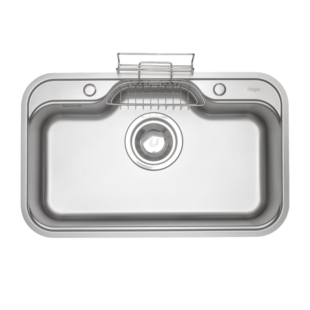 Chậu Rửa Chén 1 Hố KLUGER KT7848FS-Basic Inox 304 Dày 1.2mm