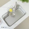 Chậu Rửa Chén 1 Hố KLUGER KT7848FS-Basic Inox 304 Dày 1.2mm - ảnh 4