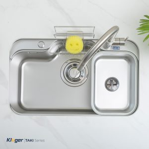 Ảnh công trình thực tế Chậu Rửa Chén KLUGER KT7848FS-Plus TAKI 780mm 1 Hố