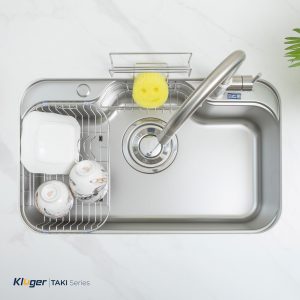 Ảnh công trình thực tế Chậu Rửa Chén KLUGER KT7848FS-Plus TAKI 780mm 1 Hố