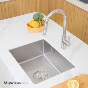 Ảnh công trình thực tế Chậu Rửa Chén 1 Hộc KLUGER KU6045FS Basic Inox 304 600mm